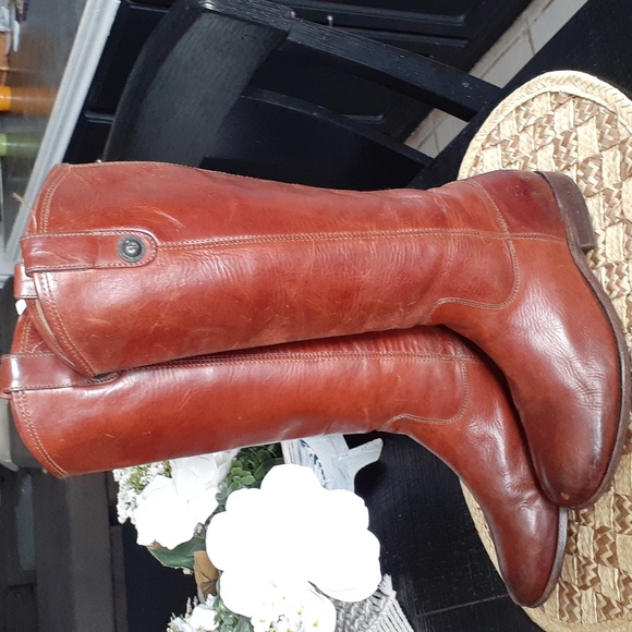 FRYE TALL BOOTS LEATHER - Picture 6 of 12